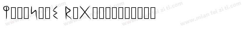 0penSams Regular字体转换